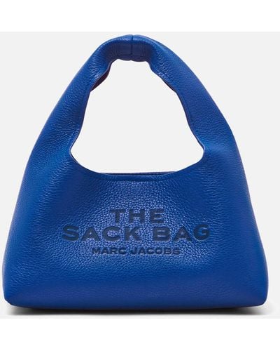 Marc Jacobs The Mini Leather Sack Bag - Blue