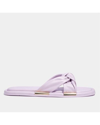 COACH Brooklyn Leather Sandals - Pink