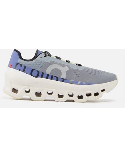 On Shoes Cloudmster Mesh Running Trainers - Blue