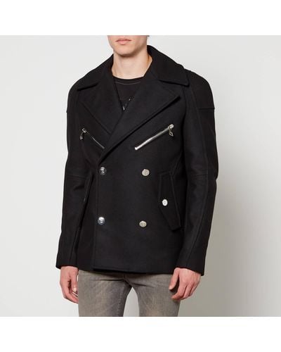 Balmain Coats for Men | Online Sale up to 60% off | Lyst