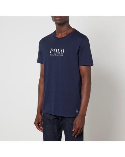 Ralph Lauren Box Logo T Shirt - Blue