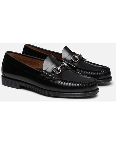 G.H. Bass & Co. G.h.bass Easy Weejun Lincoln Leather Loafers - Black