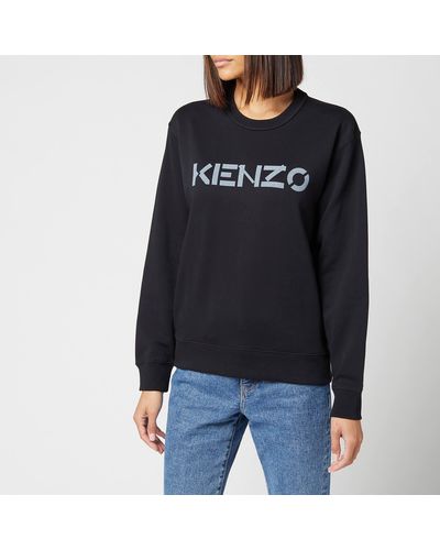 KENZO Logo Classic Sweatshirt - Black