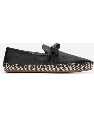 Cole Haan Women's Cloudfeel Knotted Espadrille - Black