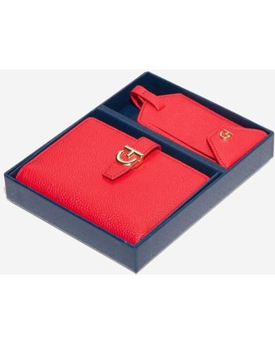 Cole Haan Essential Travel Set - Red