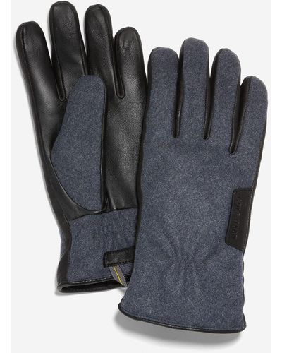 Cole Haan Zerøgrand Wool Glove - Blue