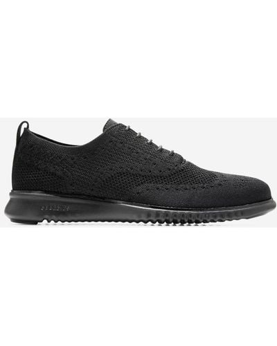 Cole Haan Men's 2.zerøgrand Stitchlitetm Wingtip Oxfords - Black