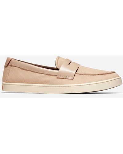 Cole Haan Men's Canvas Pinch Weekender Penny Loafers - Natural