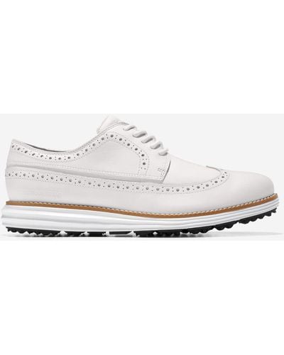 Cole Haan Men's Øriginalgrand Water-resistant Golf Shoe - White
