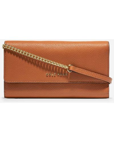 Cole Haan Wallet On A Chain - Brown