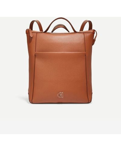 Cole Haan Grand Ambition Convertible Backpack - Brown