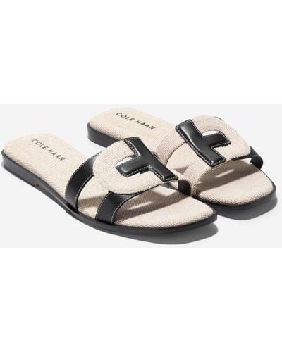 Cole Haan Women's Chrisee Slide Sandals - White