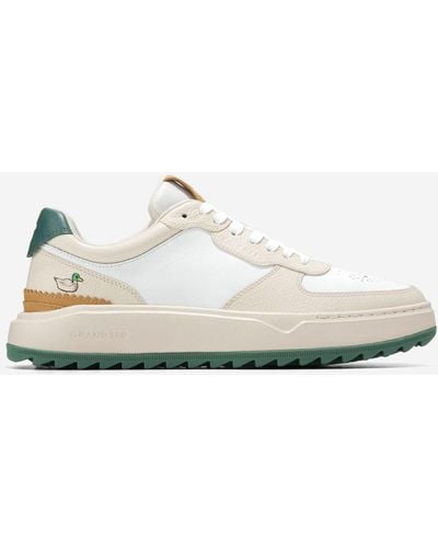 Cole Haan Men's Grandprø Waterproof Crossover Golf Shoes - White