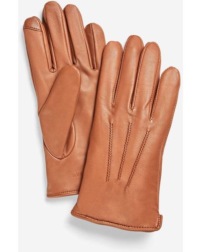 Cole Haan Grandseries Leather Glove - Brown