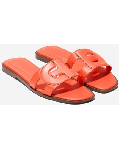 Cole Haan Women's Chrisee Slide Sandals - Red