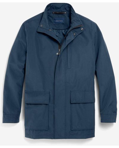 Cole Haan Men's Water-resistant Jacket - Blue