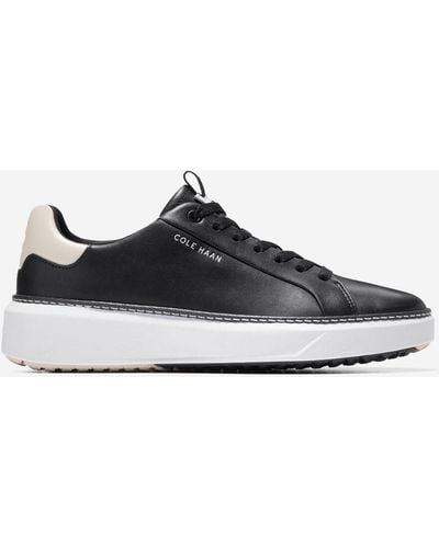 Cole Haan Women's Grandprø Waterproof Topspin Golf Shoes - Black