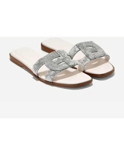 Cole Haan Women's Chrisee Slide Sandals - White