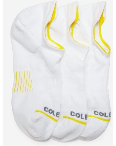 Cole Haan Women's Zerøgrand 3-pair Liner Socks - White
