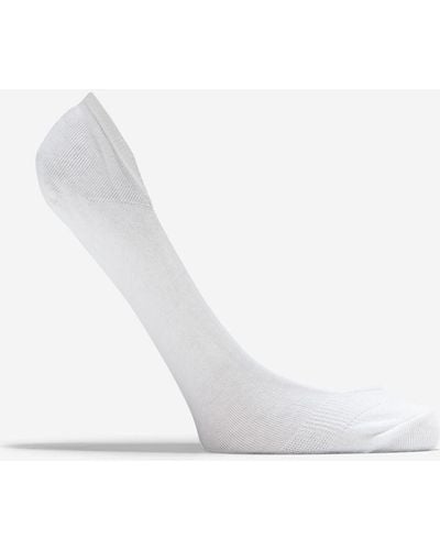 Cole Haan Women's Knit Ballet Sock Liner - 2 Pack - White