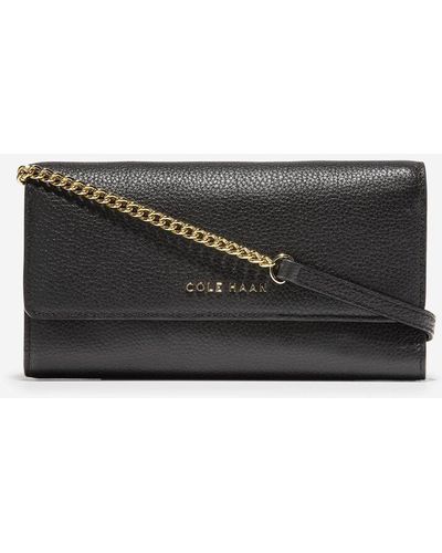 Cole Haan Wallet On A Chain - Black
