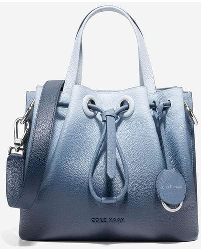 Cole Haan Grand Ambition Small Bucket Bag - Blue