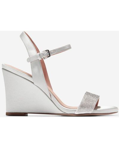 Cole Haan Women's Josie Wedge Sandals - White