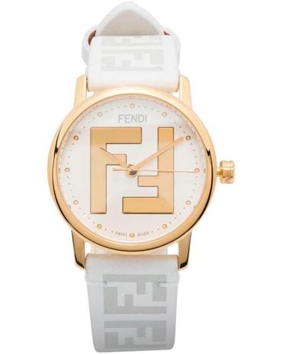 Fendi Ff Watch - White