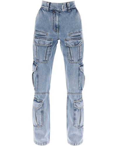 Givenchy Jeans Cargo Svasati - Blu