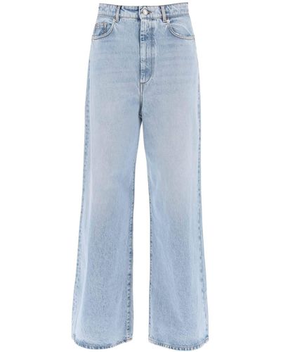 Sportmax Wide-Legged Angri Jeans For A - Blue