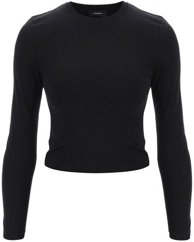 Wardrobe NYC Long-Sleeved T-Shirt - Black