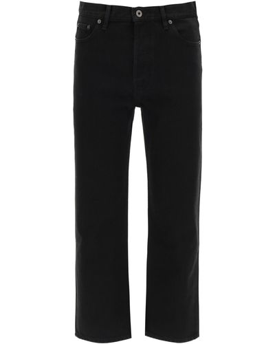 Valentino Jeans With Vltn Logo Tag 32 Cotton,denim - Black