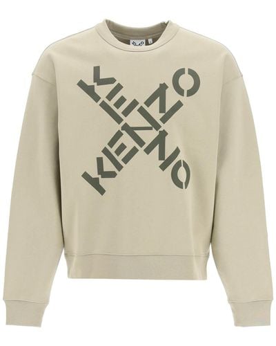 KENZO Sport Big X Sweatshirt - Natural