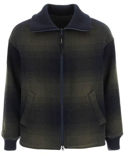 Aspesi Cappotto reversibile in lana - Nero