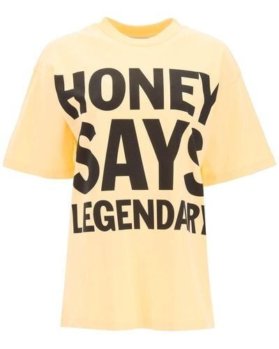Honey Fucking Dijon Slogan Print T-shirt - Multicolour