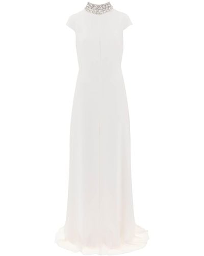 Max Mara 'Perim' Maxi Dress - White