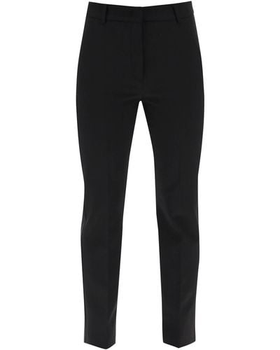Weekend by Maxmara 'patata' Cropped Pants In Twill - Black