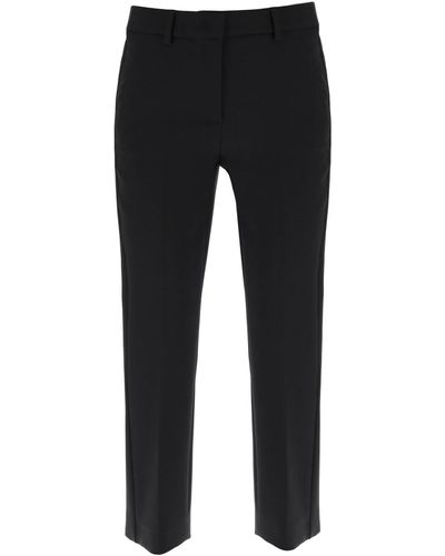 Weekend by Maxmara Pantaloni a sigaretta Rana - Nero