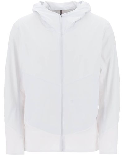 Veilance Secant Comp Hooded Softshell Jacket - White