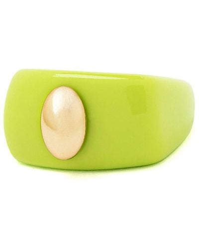 La Manso Granni Smith Ring S Synthetic - Yellow