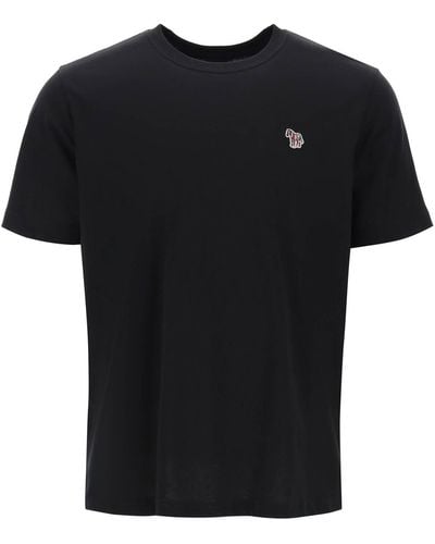PS by Paul Smith T Shirt In Cotone Organico - Nero