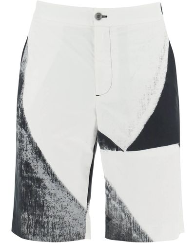 Alexander McQueen Drawstring Cotton Shorts - Multicolour