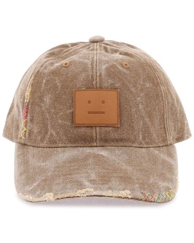 Acne Studios Cappello baseball Face - Neutro