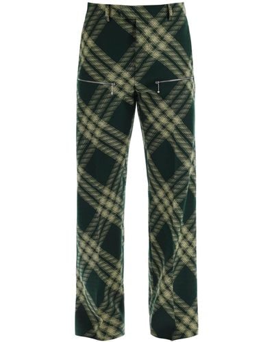 Burberry Workwear Trousers - Green