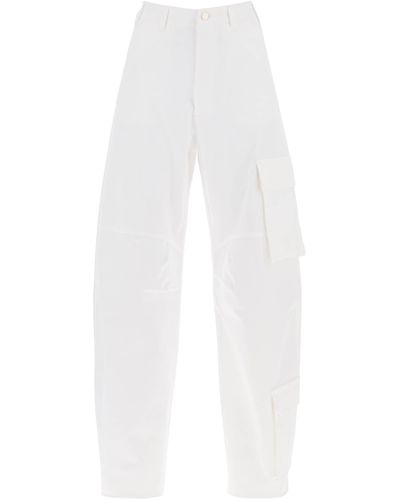 DARKPARK Rose Cargo Pants - White