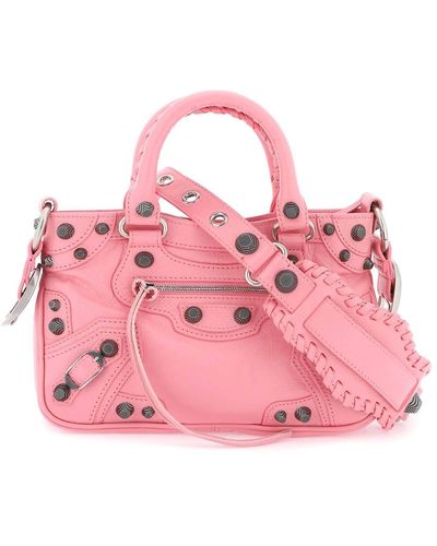 Balenciaga Small 'Neo Cagole' Tote Bag - Pink