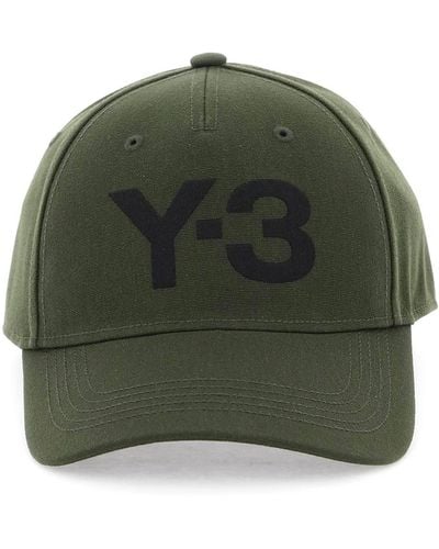Y-3 Baseball Cap With Logo Embroidery - Green