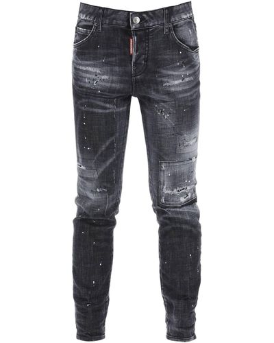 DSquared² Jeans 'Cool Girl' Distressed - Blu