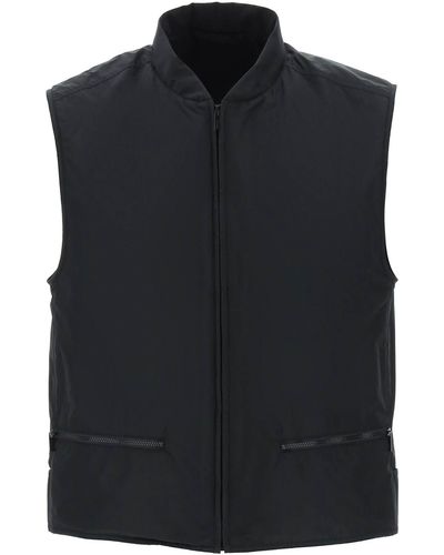 Ferragamo Recycled Polyester Vest - Black
