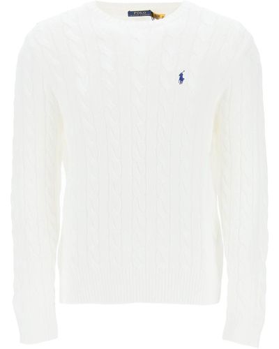 Polo Ralph Lauren Cotton-Knit Jumper - White